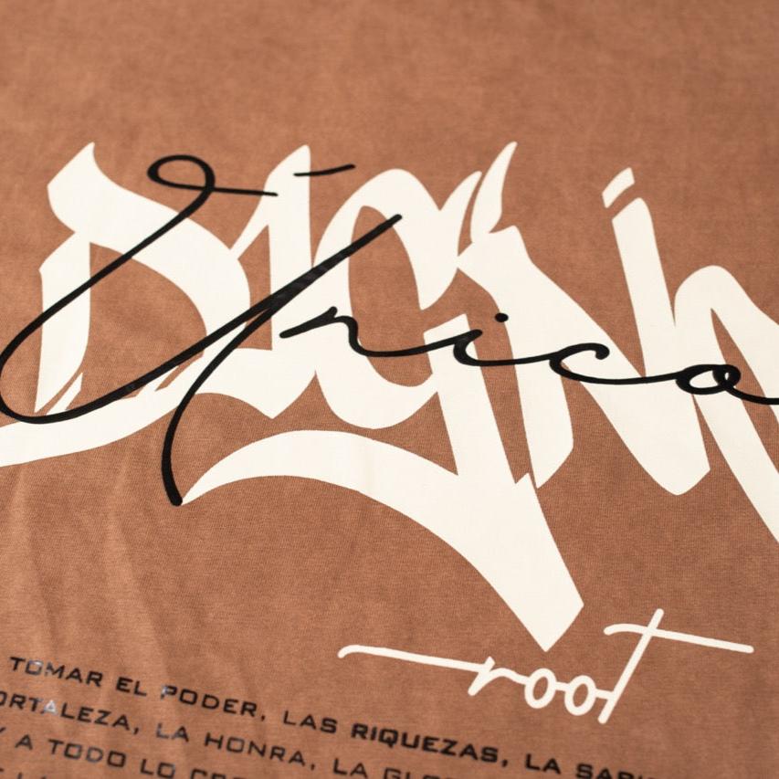 T-Shirt Oversize Terracota Ref. LEÓN Y CORDERO