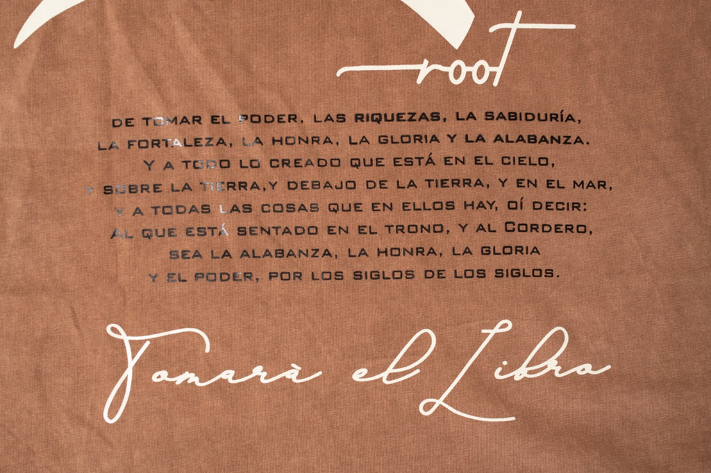 T-Shirt Oversize Terracota Ref. LEÓN Y CORDERO