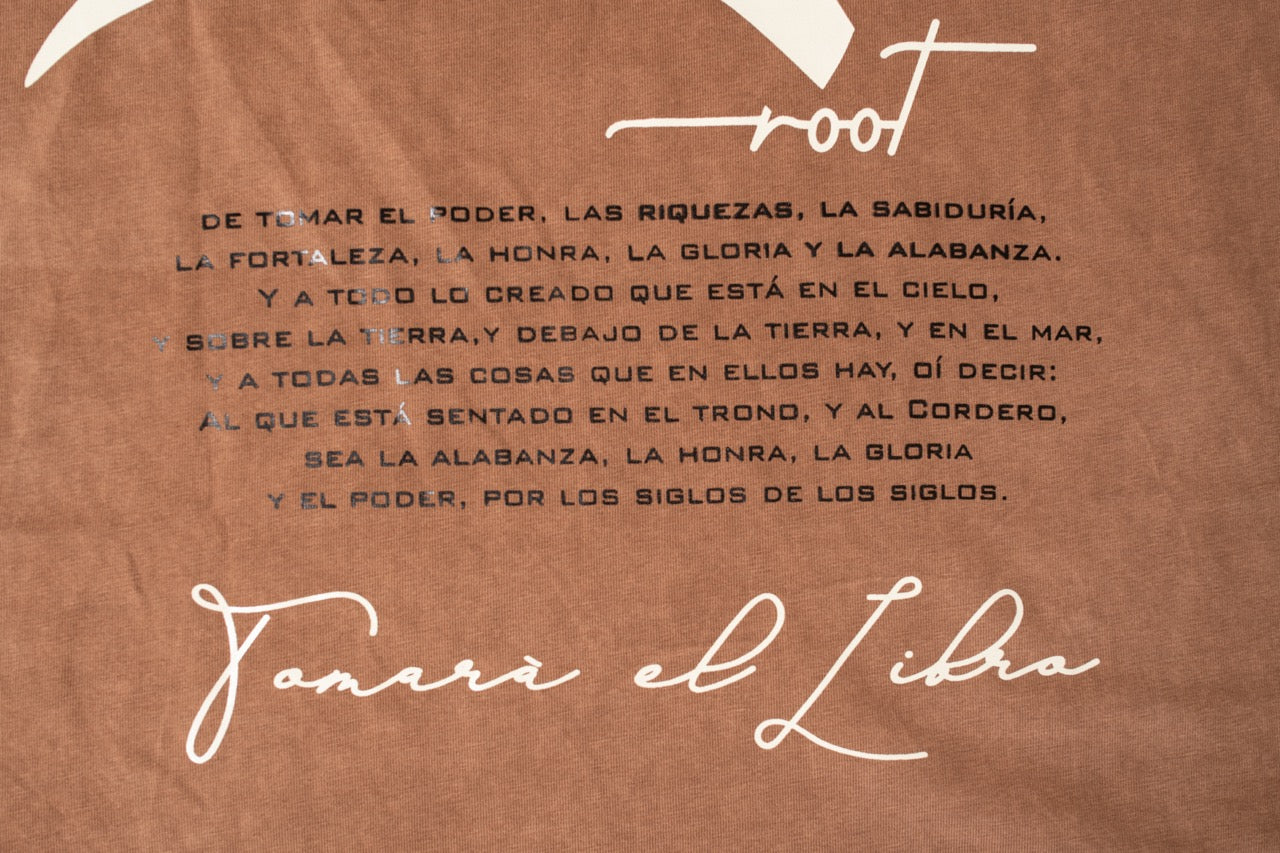 T-Shirt Oversize Terracota Ref. LEÓN Y CORDERO