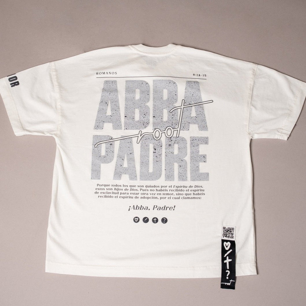 T-Shirt Oversize Blanca Ref. ABBA PADRE