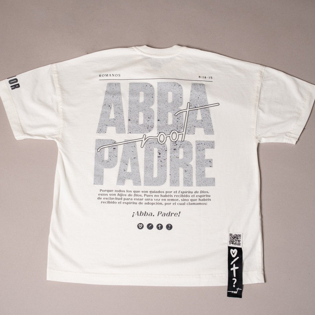 T-Shirt Oversize Blanca Ref. ABBA PADRE