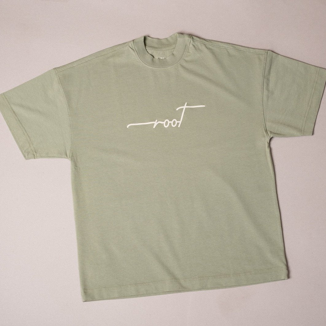 T-Shirt Oversize Verde Pistacho Ref. FREEDOM