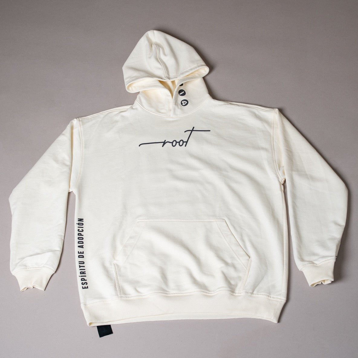 Hoodie Oversize Blanca Ref. ABBA PADRE